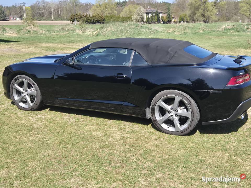Sprzedam camaro cabrio 2013 36 czarny automat kujawsko-pomorskie Bydgoszcz