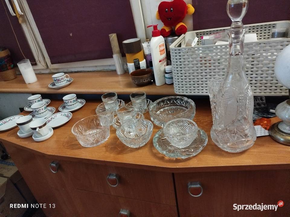 Piękne kryształy z czasów PRLu Łódź