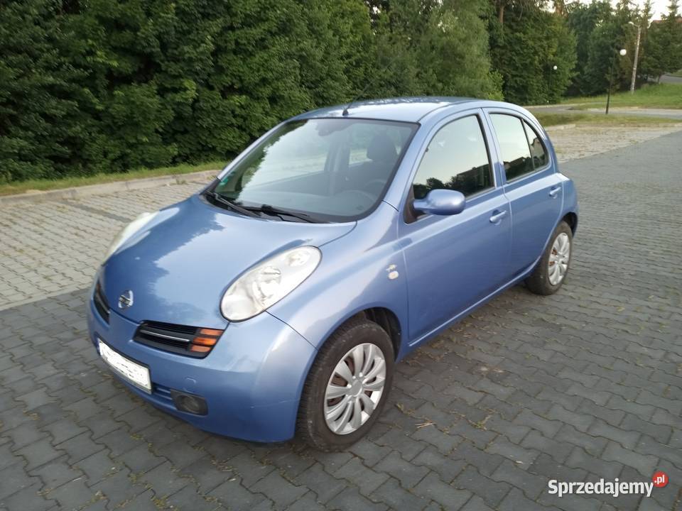 Nissan Micra 12 benzyna 2005 Rok produkcji 2005 Tarnów