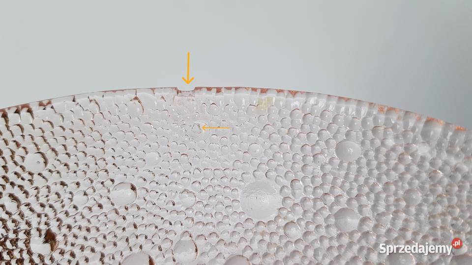 Miseczka Asteroid Ząbkowice kolorowe szkło PRL Antyki, Sztuka, Kolekcje Dąbrowa Górnicza