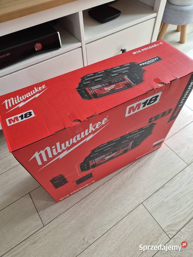 Milwaukee M18 PRCDAB0 Radio budowlane stacja lubelskie Lublin sprzedam