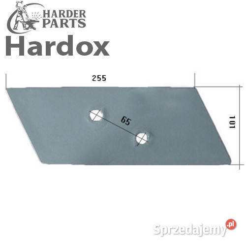 Dłuto 100ha HARDOX 85143L 92207L części do pługa Suwałki