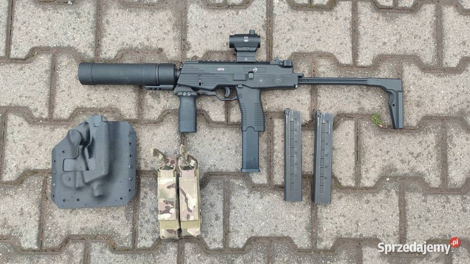 Replika asg MP9 KWA zestaw Żywiec
