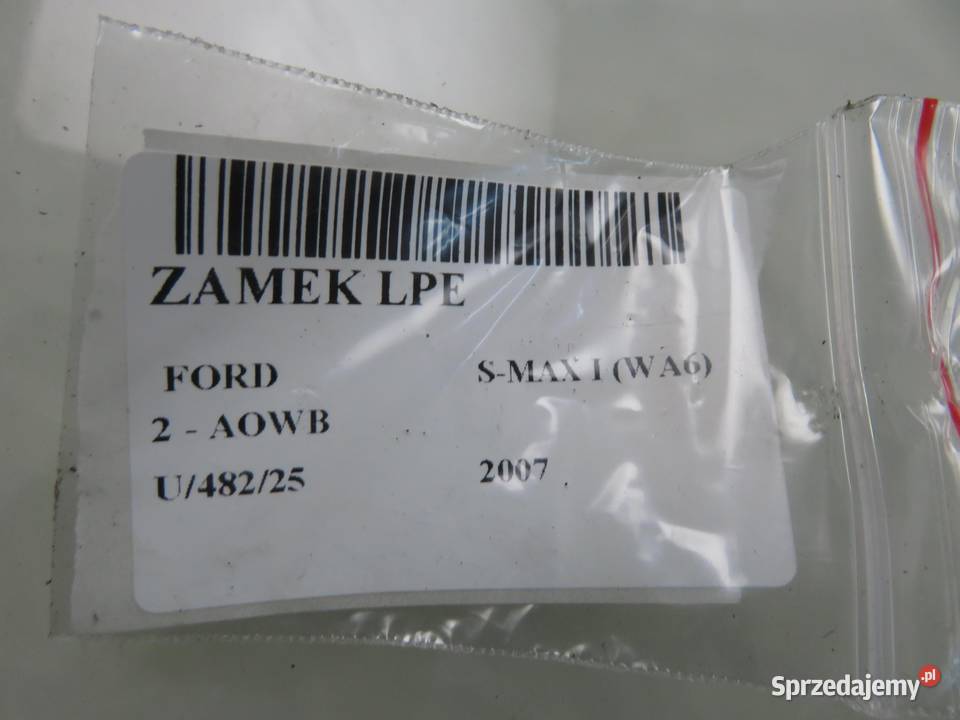 ZAMEK LEWY PRZEDNI FORD S I WA6 6M2AR21813EA sprzedam