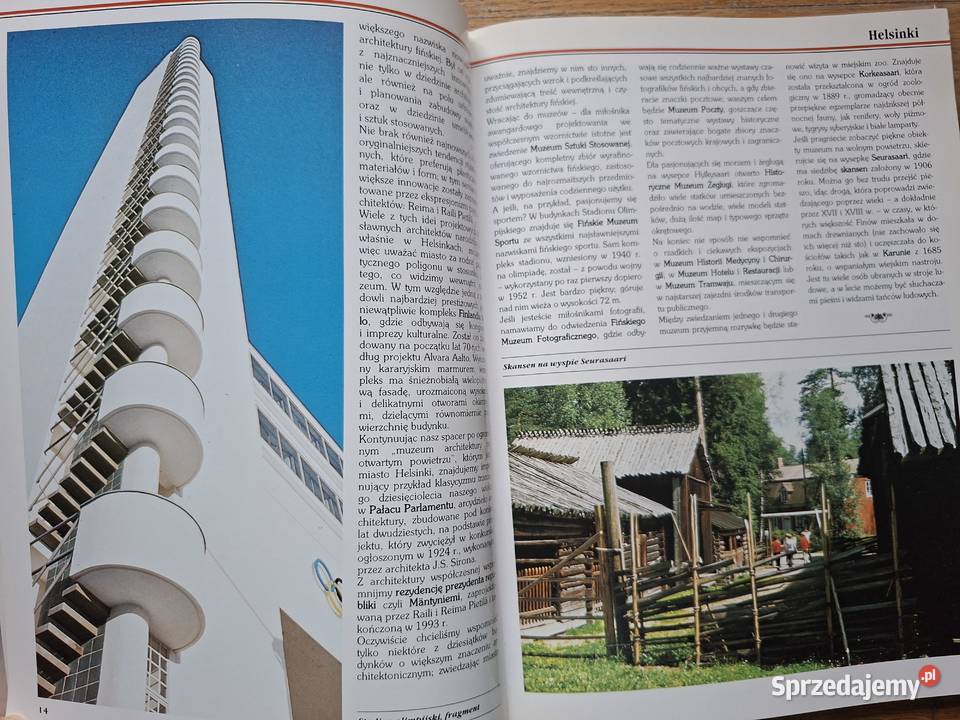 Finlandia Kraj tysiąca jezior wydanie nowe miękka małopolskie Kraków