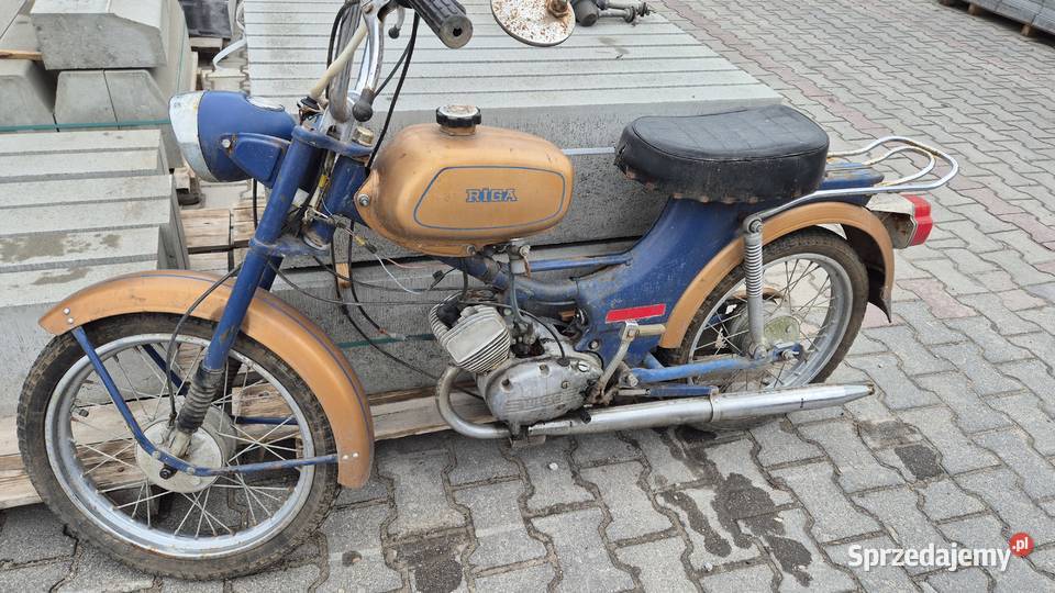 Motorynka zarejestrowana