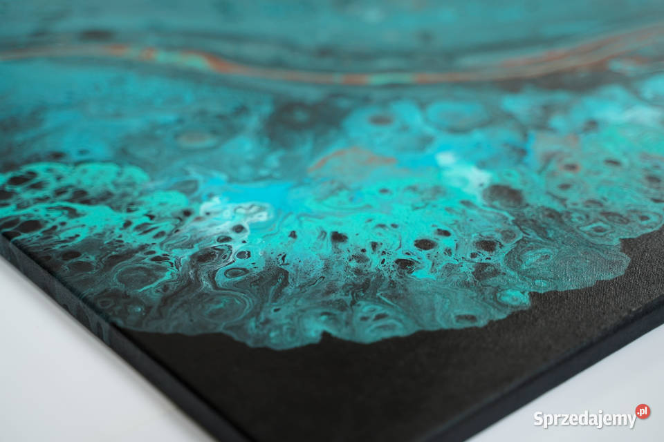 Duży abstrakcyjny obraz Mgławica nieskończoności