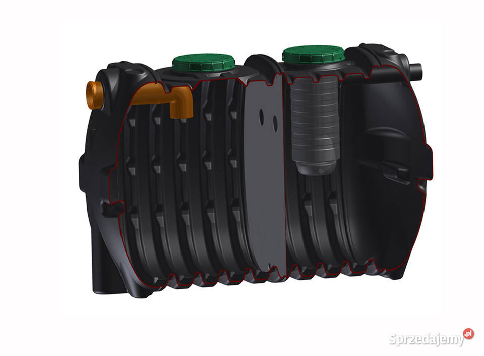 Oczyszczalnia dwukomorowa 3000l Osadnik gnilny Aleksandrów Łódzki