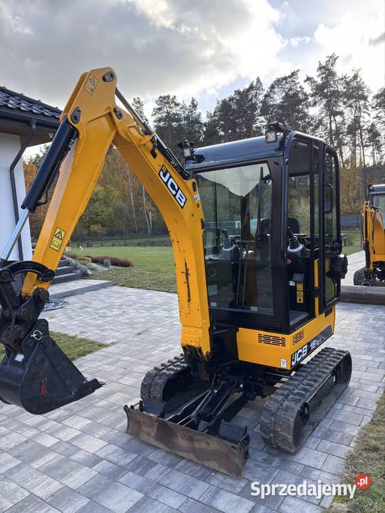 Minikoparka JCB 16c1 Gąsiennice Głogowo sprzedam