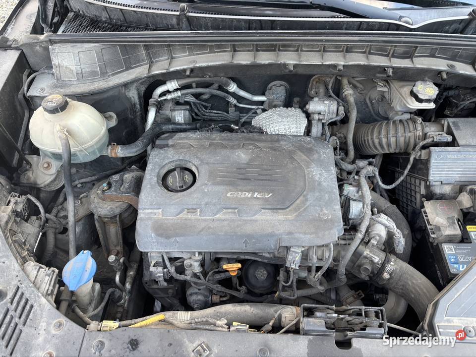 Hyundai Tucson 17 CRDI diesel 2015 czarny Samochody osobowe Wrocław