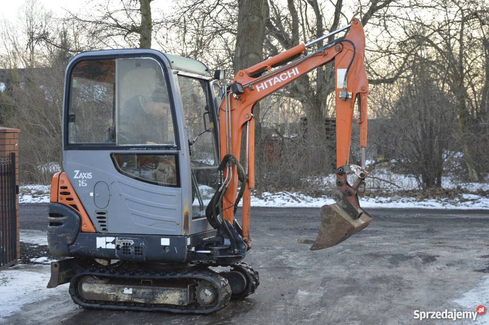 Minikoparka mini koparka HITACHI ZX16 2004r Złoczew