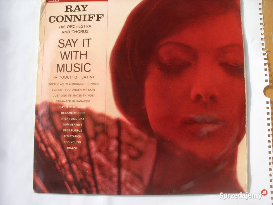Jazz LP RAY COPNNIFFSAY IT WITH MUSIC Wołów