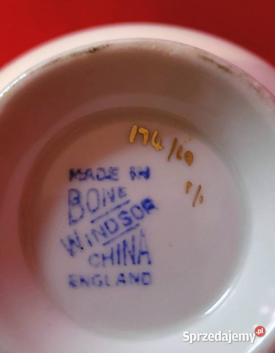 Śniadaniówka Windsor unikalna porcelana kostna Piekary Śląskie