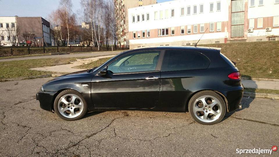 Alfa Romeo 147 3d 19 JTDM 150 6bieg 2007r immobilizer śląskie Dąbrowa Górnicza