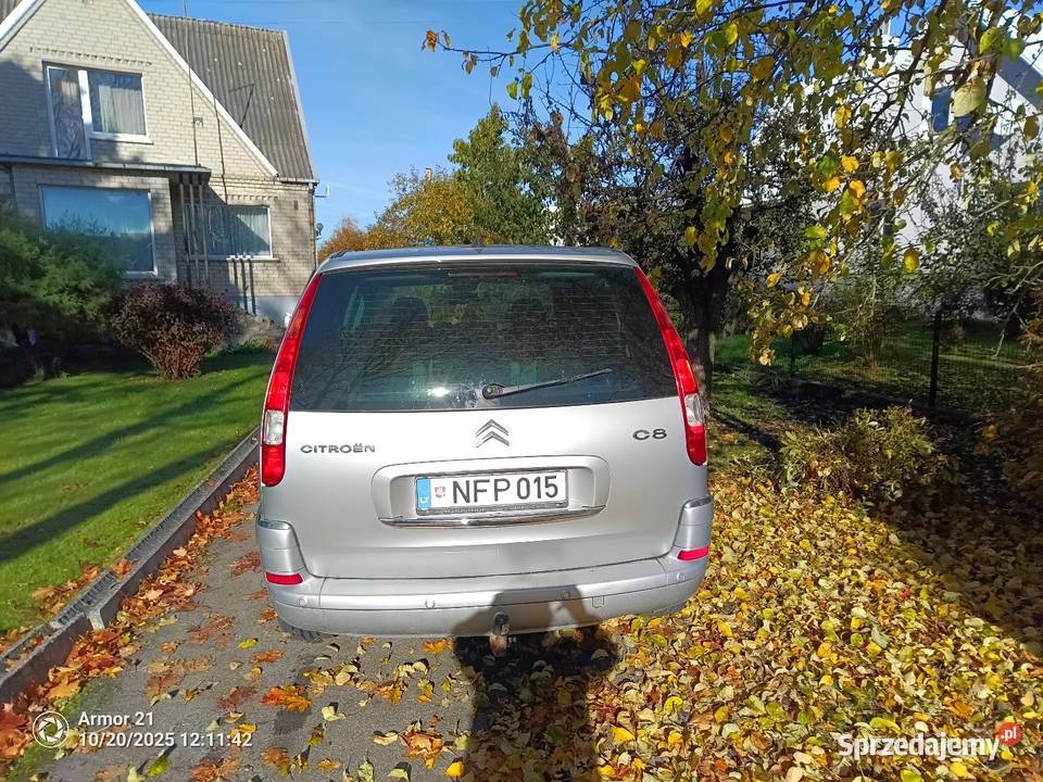 Citroen C8 2010 07 20 Diesel podgrzewane fotele Suwałki sprzedam