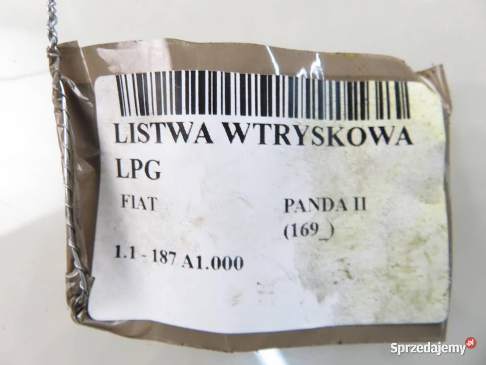 LISTWA WTRYSKOWA LPG 09SQ99020025 67R010185 osobowe