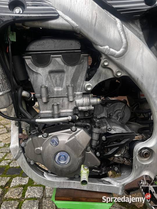 Kawasaki KXF450 2014 Wtrysk łańcuch wielkopolskie Budzyń