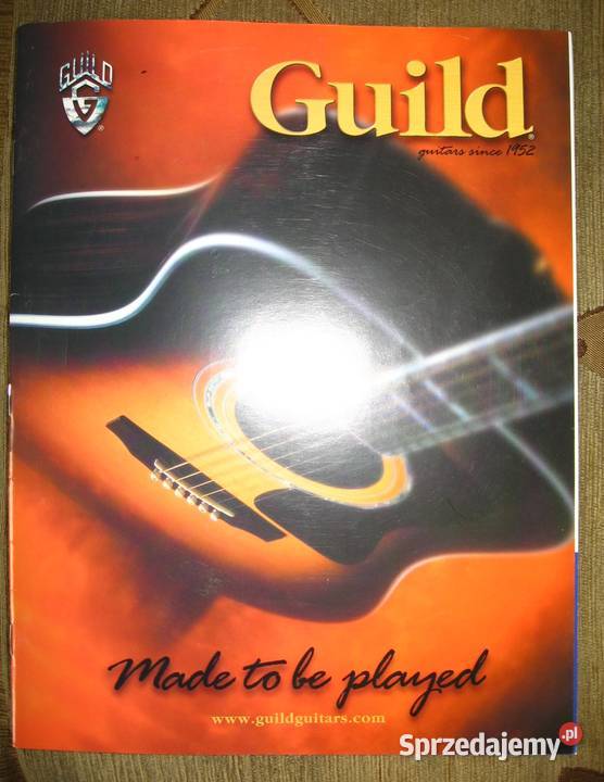 Guild Guitars 2000 catalog katalog gitar Kępice