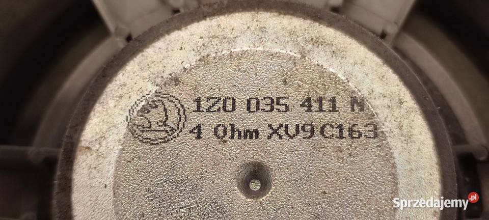 SKODA OCTAVIA GŁOŚNK DRZWI PRZÓD 1Z0035411N
