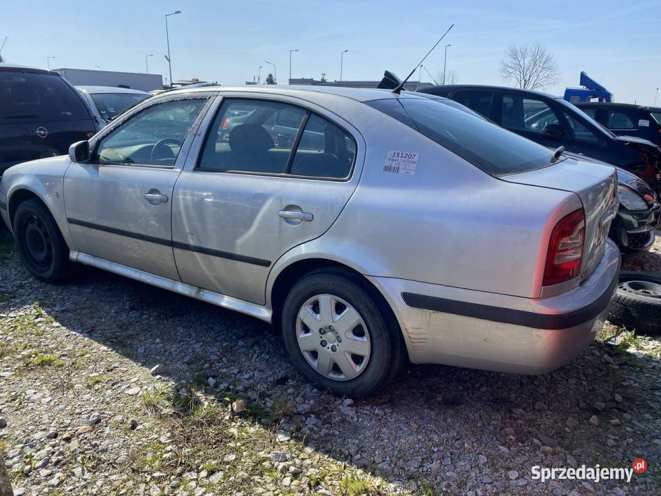koda Octavia 19 TDI 100 uszkodzony I 19962011 srebrny Pleszew
