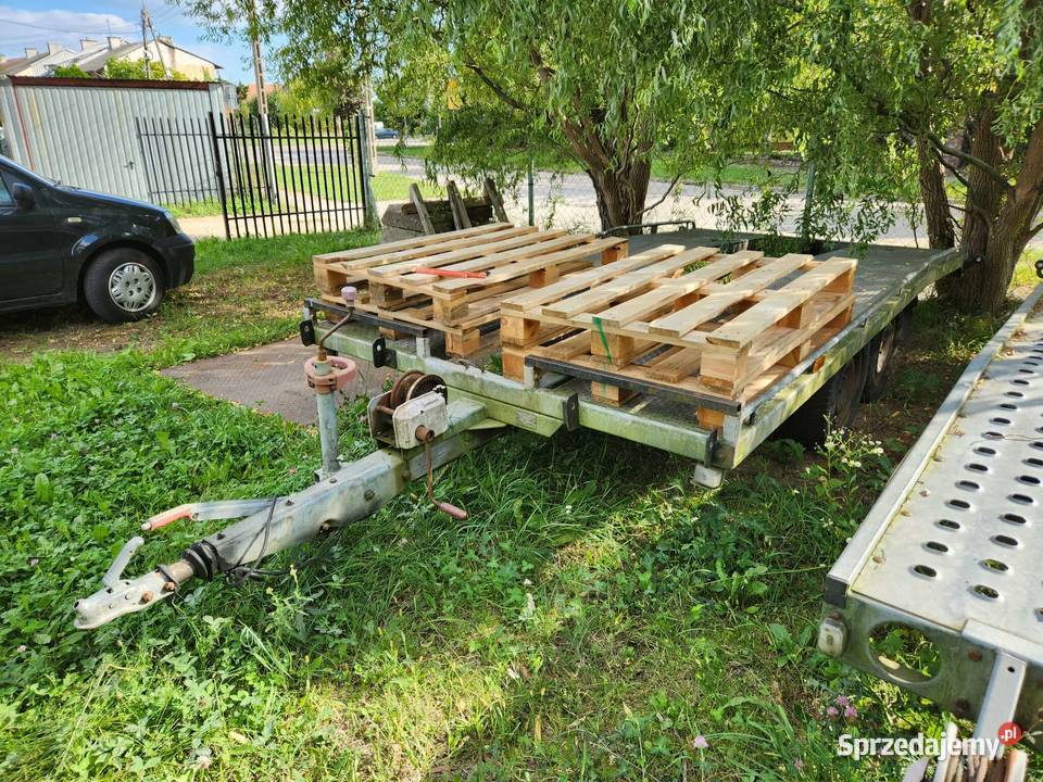Przyczepa Ciężarowa Laweta podlaskie Wysokie Mazowieckie sprzedam