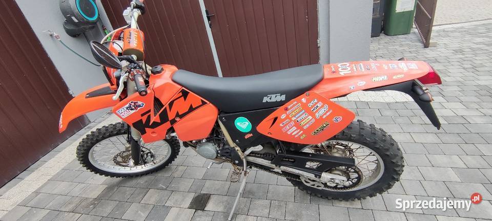 Motocykl cross KTM exc 2t 125 nieuszkodzony KTM Biała