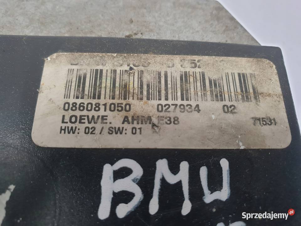 BMW 7 E38 MODUŁ HAKA sterownik 8352406 086081050 lubelskie Rudka