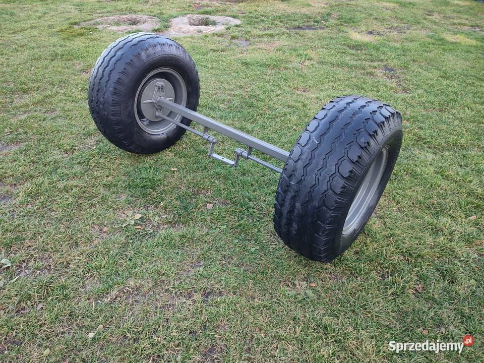 Oś z kołami hamowana 125 80 r18 do przyczepy świętokrzyskie Sędziszów sprzedam