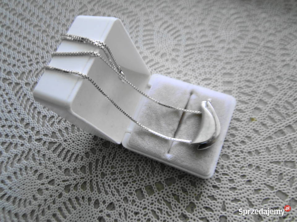 Ciekawy Uniseks naszyjnik srebro 925 Naszyjniki Warszawa