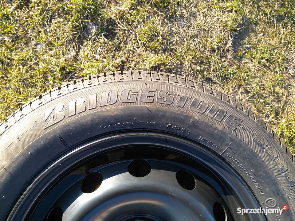 Fiat koło zapasowe rozmiar 15 opona Bridgestone Części samochodowe