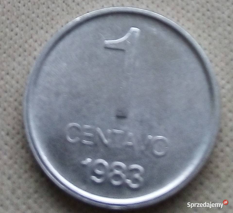 ARGENTYNA1 CENTAVOS1983 r RZADKA mazowieckie Legionowo