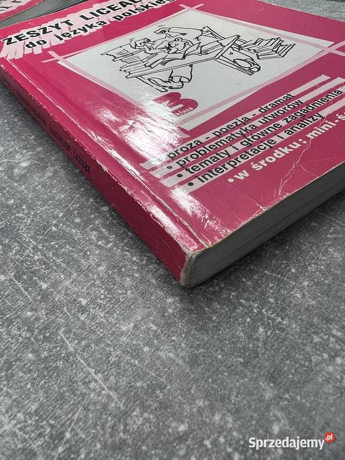 Zeszyt licealisty do języka polskiego klasa 3 podkarpackie Jasło