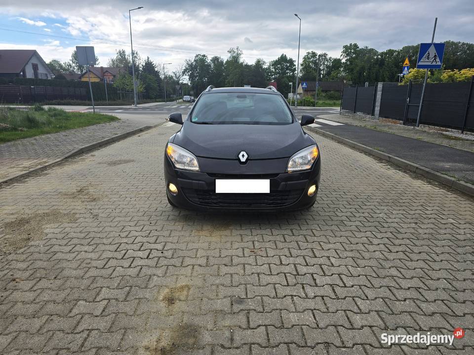 Renault Megane III 2010r Navi 14 Tce 1wł PDC ALU czarny dolnośląskie Polkowice