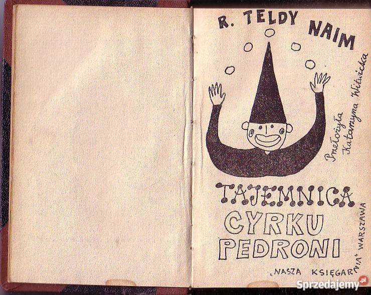 9327 TAJEMNICA CYRKU PEDRONI R TELDY NAIM Czyrna