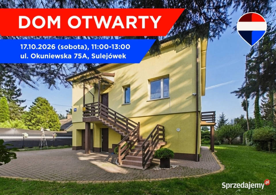 Przestronny dom lesie I 8 pokoi balkon Sulejówek