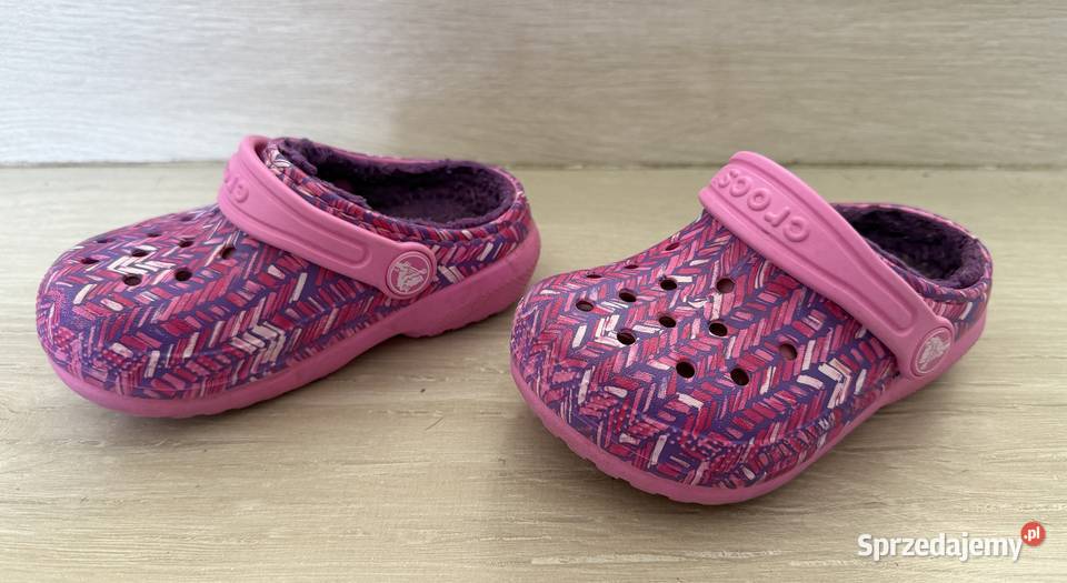 Chodaki dziecięce Crocs C7 r 23 Łódź sprzedam