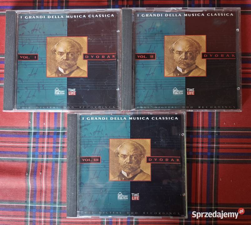 I Grandi Della Musica Classica Dvorak 3CD CD Kraków