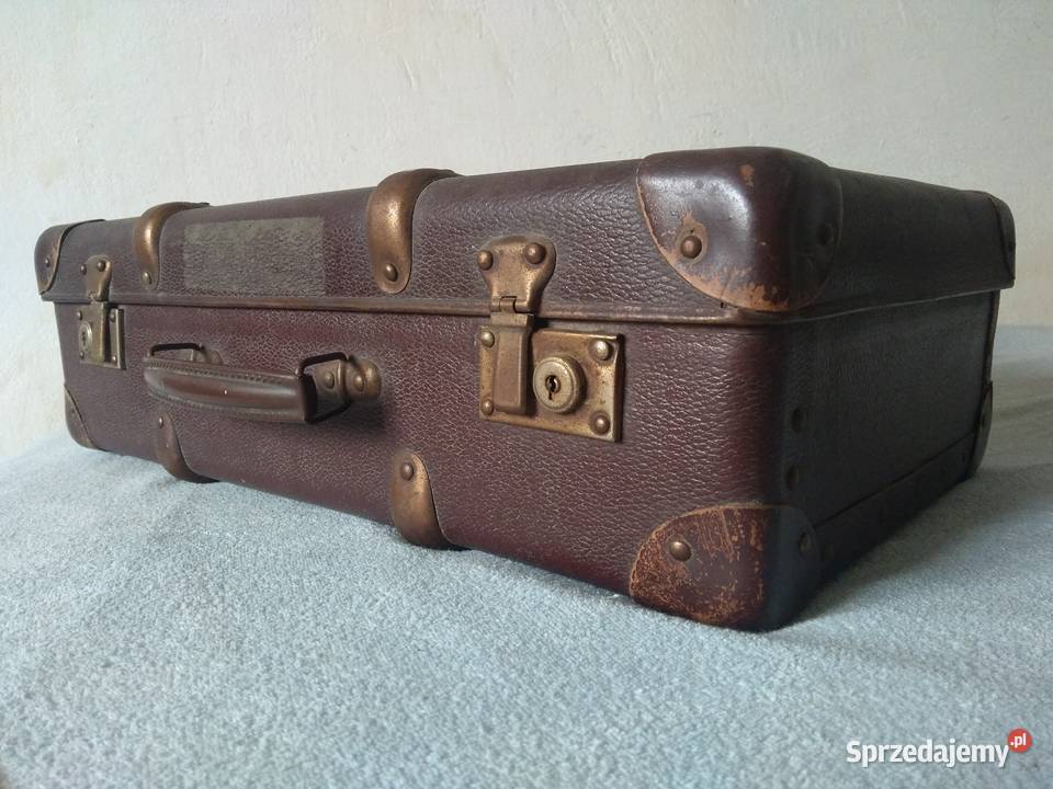 Stara walizka przedwojenna albo PRL 55 x 33 Antyki, Sztuka, Kolekcje Warszawa