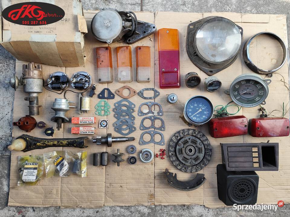 PRL części Maluch Fiat 125p 126p Renault Syrena Pozostałe Konstancin-Jeziorna