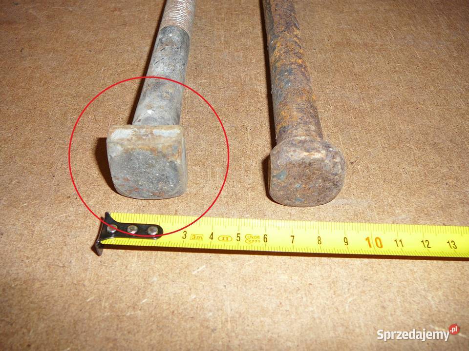 Śruba budowlana M20x170 z nakrętką i podkładką Warszawa