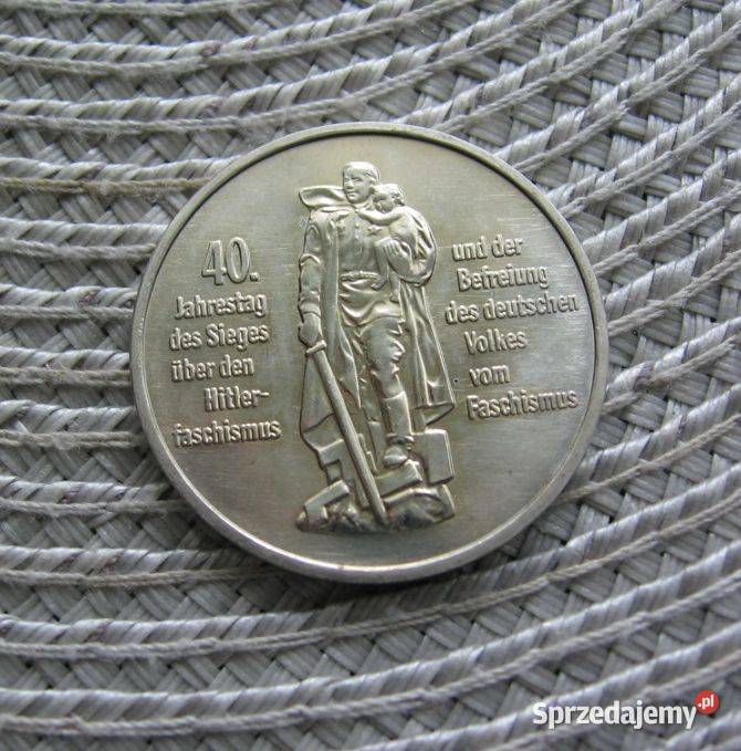 DDR 10 Mark 1985r A Mennicza Zwycięstwo Kalisz