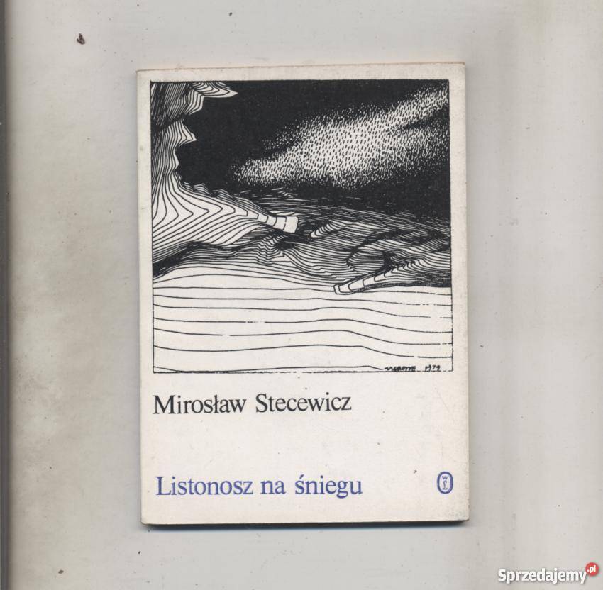 Listonosz na śniegu zachodniopomorskie Szczecin