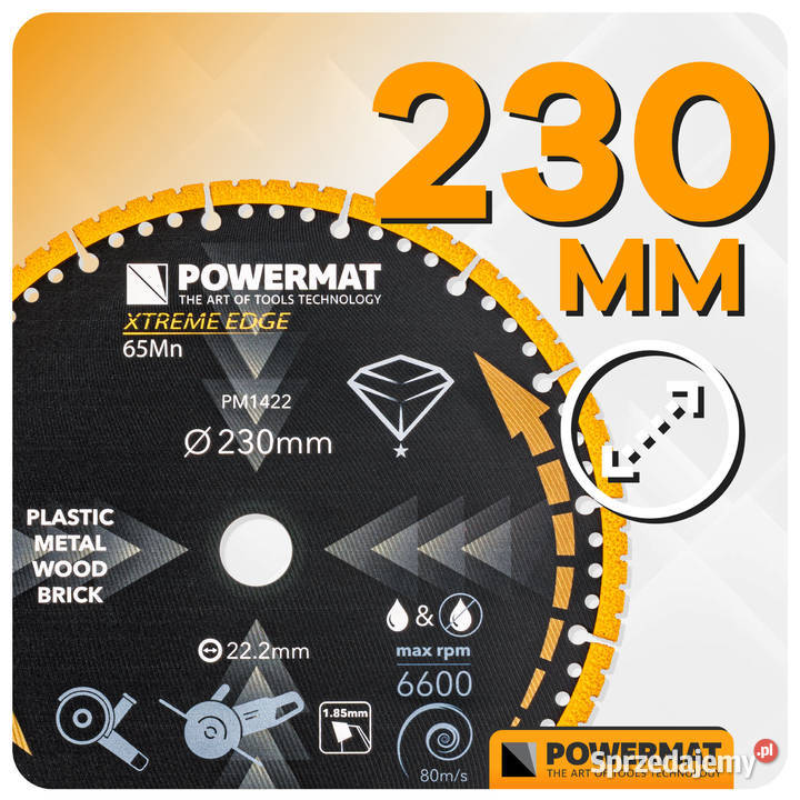tarcza diamentowa uniwersalna 230mm Katowice