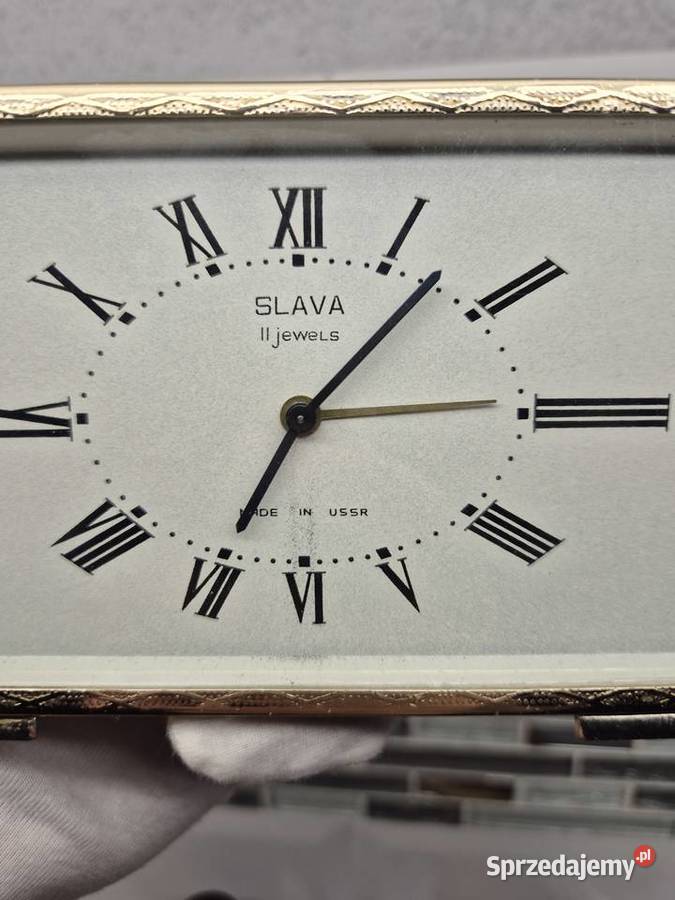 Radziecki budzik Slava CCCP Chorzów