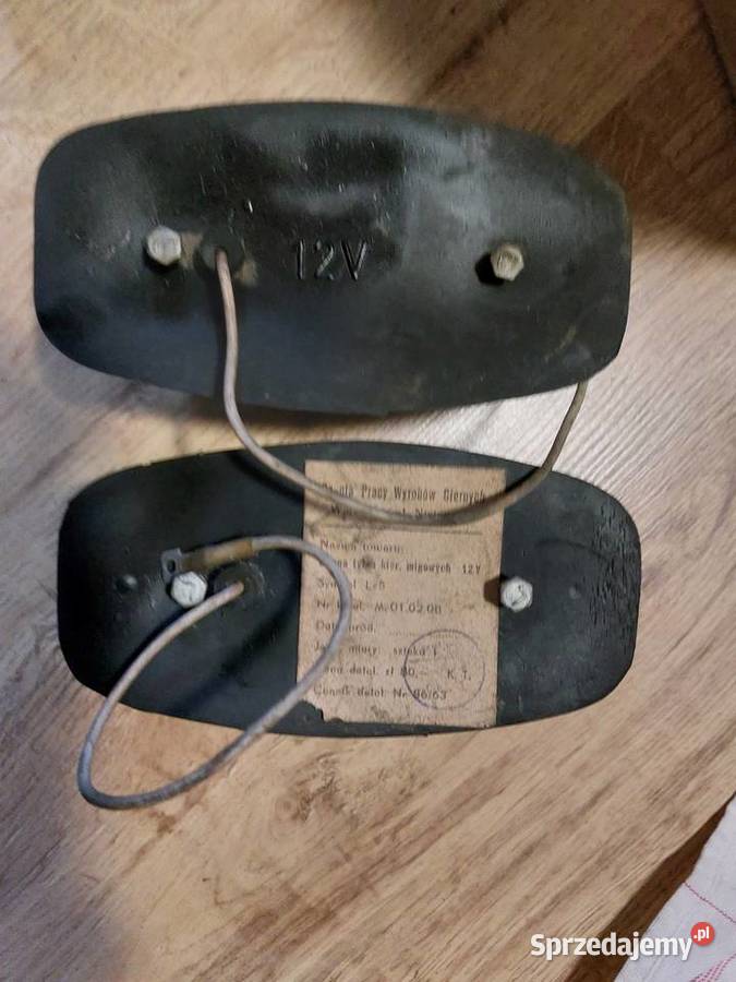 Lampy kierunkowskazów Warszawa m20 GAZ Pobieda Siewierz
