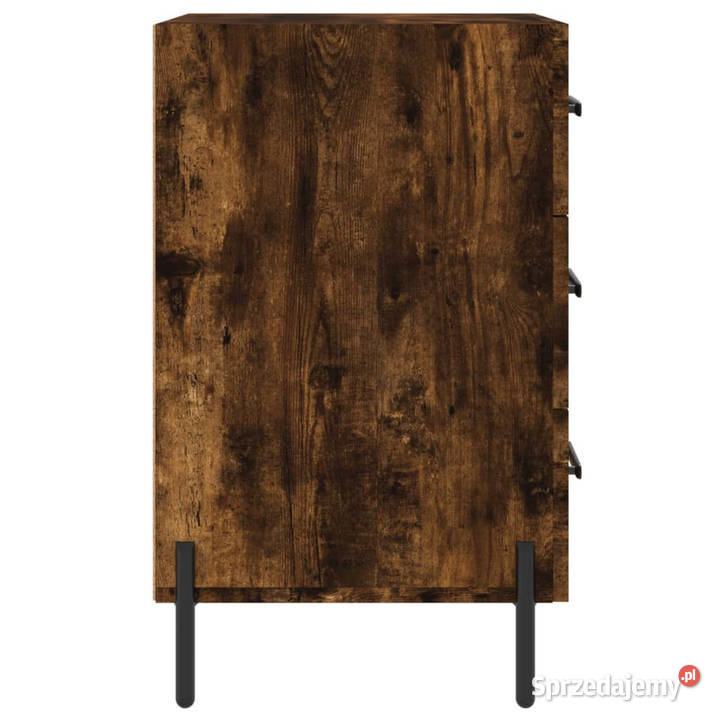 Szafka nocna przydymiony dąb 40x40x66 WM827673