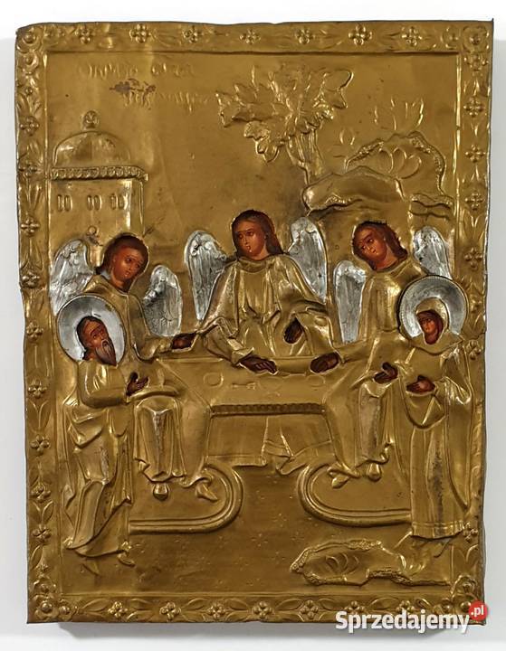 Ikona Święta Trójca Starego Testamentu 0190 Warszawa