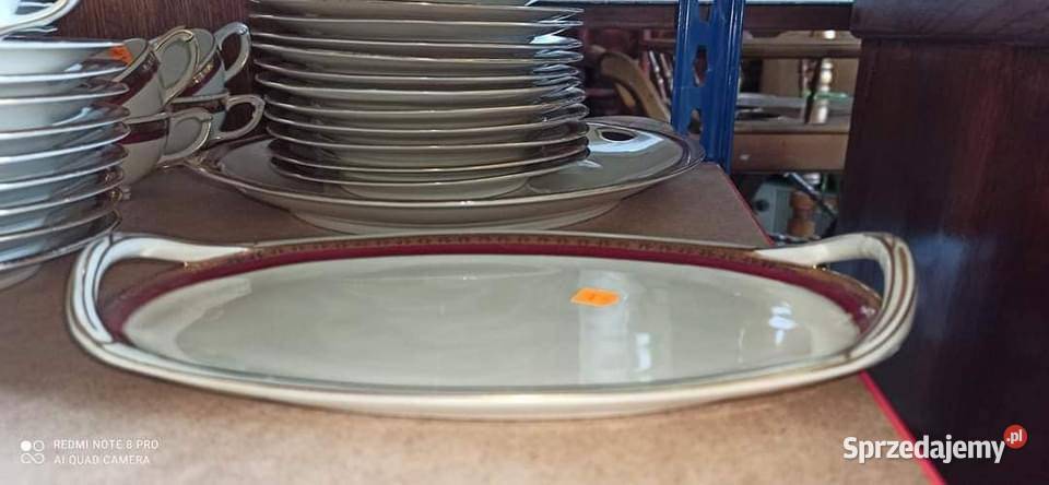 Filiżanka z talerzykiem Pirke Hammer Sygnatury z pomorskie Gdańsk