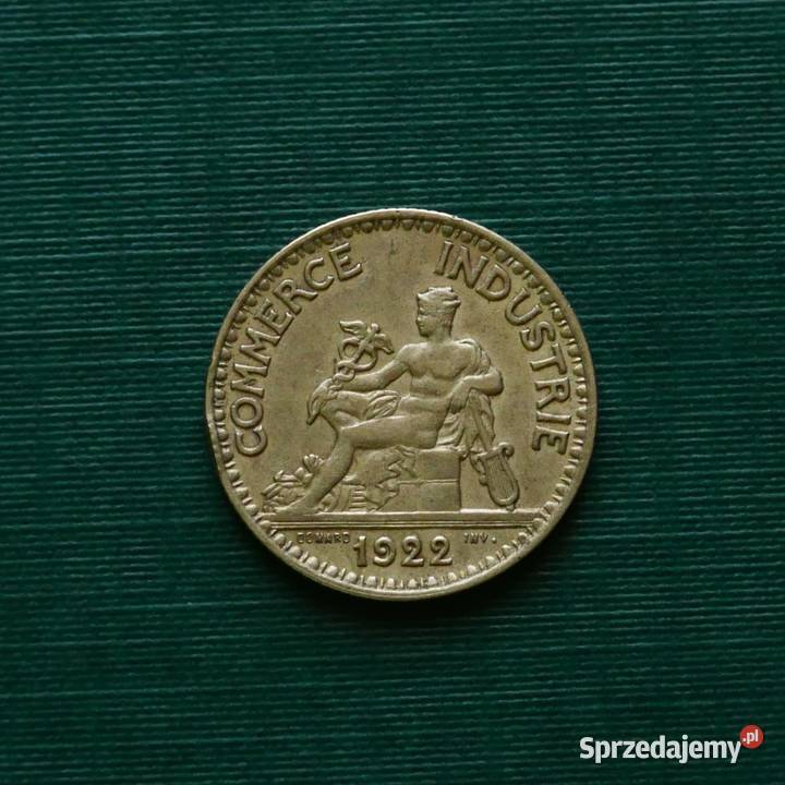 FRANCJA 2 franki 1922r Gliwice