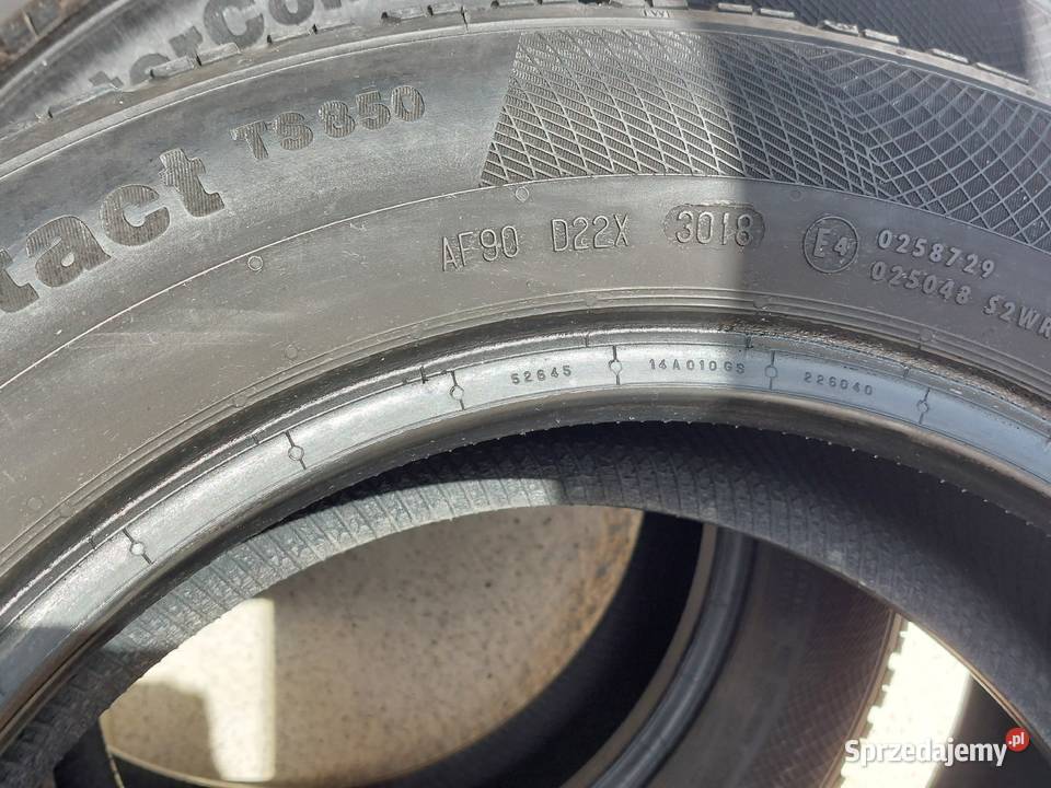 Opony zimowe Continental ContiWinterContact 185 Tychy sprzedam